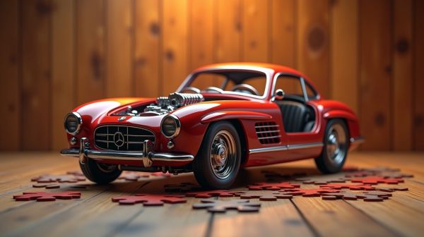 Assemblez une voiture 3D et plongez dans l'univers des puzzles