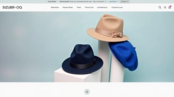 Découvrez les chapeaux tendance en ligne avec jusqu'à 60% de réduction