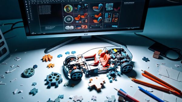 Top 5 jeux de puzzles pour créer des voitures en 3D